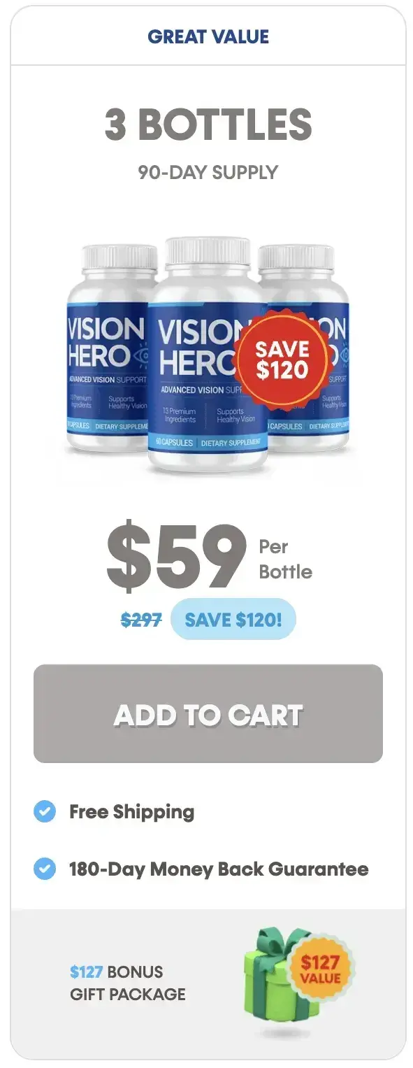 Vision Hero order bottle 3