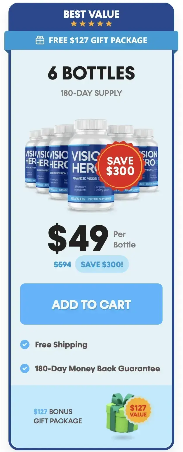 Vision Hero order bottle 6