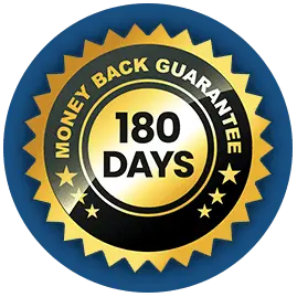 180 Day Money Back Guarantee 180 Day Money Back Guarantee